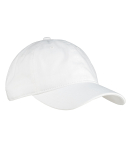 Authentic Pigment 1910 Pigment-Dyed Dad Hat in White