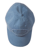 Authentic Pigment 1917 Raw-Edge Dad Hat in Denim