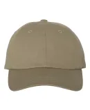 Yupoong 6245CM Unstructured Classic Dad Hat KHAKI