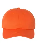 Yupoong 6245CM Unstructured Classic Dad Hat ORANGE