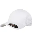 6777 Flexfit Sportsman Mesh Cap WHITE