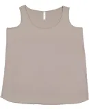 LAT 3821 Curvy Collection Women's Tank TITANIUM