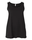 LAT 3821 Curvy Collection Women's Tank BLACK