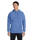 Comfort Colors 1567 Garment Dyed Hooded Pullover S in Flo blue