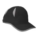 BA514 Big Accessories Performance Cap in Black