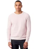 Alternative Apparel AA9575 Unisex Crew Neck Fleece in Eco rose quartz