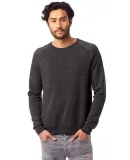 Alternative Apparel AA9575 Unisex Crew Neck Fleece in Eco black