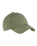 BA529 Big Accessories Washed Baseball Cap in Sage