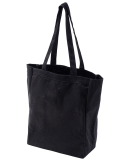 BE008 BAGedge 12 oz. Canvas Book Tote in Black