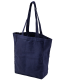 BE008 BAGedge 12 oz. Canvas Book Tote in Navy