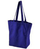 BE008 BAGedge 12 oz. Canvas Book Tote in Royal