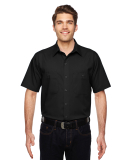 LS516 Dickies 4.25 oz. WorkTech with AeroCool Mesh in Black