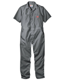 33999 Dickies 5 oz. Short Sleeve Coverall in Gray _ 3xl