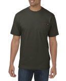 WS450 Dickies 6.75 oz. Heavyweight Work T-Shirt in Black olive