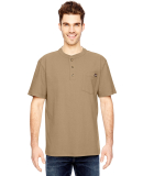 WS451 Dickies Heavyweight Work Henley in Desert sand