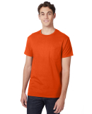 5590 Hanes® Pocket Tagless 6.1 T-shirt - 5590  in Orange