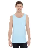 9330 Comfort Colors Adult Pocket Tank Top CHAMBRAY