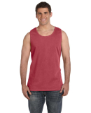 C9360 Comfort Colors Ringspun Garment-Dyed Tank in Crimson