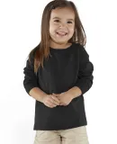 RS3302 Rabbit Skins Toddler Fine Jersey Long Sleev in Black