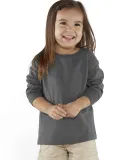 RS3302 Rabbit Skins Toddler Fine Jersey Long Sleev in Charcoal