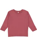 RS3302 Rabbit Skins Toddler Fine Jersey Long Sleev in Rouge