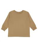 RS3302 Rabbit Skins Toddler Fine Jersey Long Sleev in Coyote brown