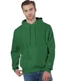 S1051 Champion Logo Reverse Weave Hoodie in Kelly green