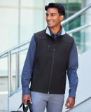 D996 Devon & Jones Men's Soft Shell Vest in Navy