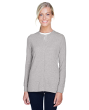 DP181W Devon & Jones Ladies' Perfect Fit™ Ribbon in Grey heather