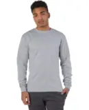 CC8C Champion Logo Long-Sleeve Tagless Tee in Light steel