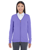 DG478W Devon & Jones Ladies' Manchester Fully-Fash in Grape/ navy