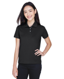 D140SW Devon & Jones Ladies' Solid Perfect Pima In in Black