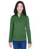 DG798W Devon & Jones Ladies' Newbury Mélange Flee FOREST HEATHER