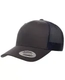 6606 Yupoong Retro Trucker Cap CHARCOAL/ NAVY