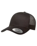 6606 Yupoong Retro Trucker Cap BLACK