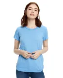 US Blanks US100 Women's Jersey T-Shirt in Big blue