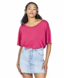 US Blanks US309 Modal Flowy Crop Top in Brick