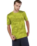 CW22 Champion Sport Performance T-Shirt in Sfty green camo