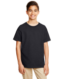 Gildan 64500B SoftStyle Youth Short Sleeve T-Shirt in Black