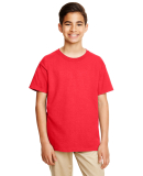 Gildan 64500B SoftStyle Youth Short Sleeve T-Shirt in Red