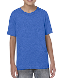 Gildan 64500B SoftStyle Youth Short Sleeve T-Shirt in Royal