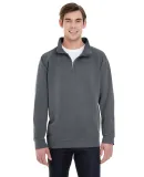 Comfort Colors 1580 Quarter Zip Sweatshirt in Pepper