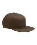 Flexfit 6210FF Flat Bill Cap BROWN