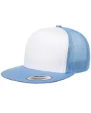 Flexfit 6006W Classic Two Tone Trucker Cap C BL/ WHT/ C BLU