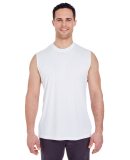 UltraClub 8419 Adult Cool & Dry Sport Performance  WHITE