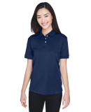 UltraClub U8315L Ladies' Platinum Performance Piqu NAVY