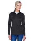 UltraClub 8424L Ladies' Cool & Dry Sport Performan BLACK