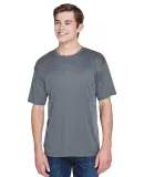 UltraClub 8620 Men's Cool & Dry Basic Performance  CHARCOAL