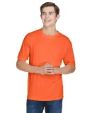 UltraClub 8620 Men's Cool & Dry Basic Performance  BRIGHT ORANGE