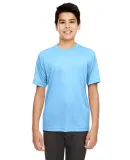 UltraClub 8620Y Youth Cool & Dry Basic Performance COLUMBIA BLUE